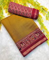 Tew Soft Bleck Dola Silk With Kalamkari Design Sarees Wholesalers In Delhi